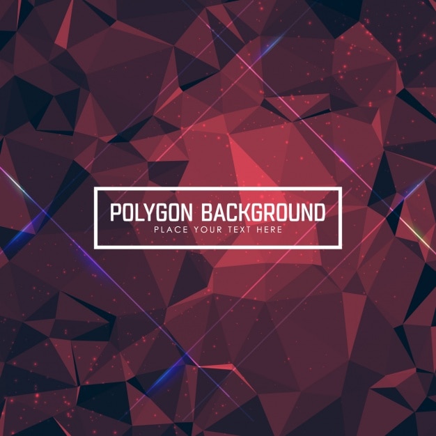 Polygonal background design