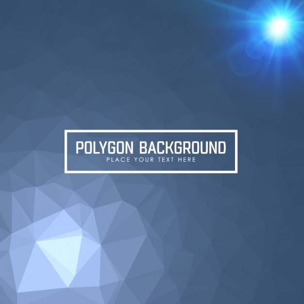 Polygonal background design