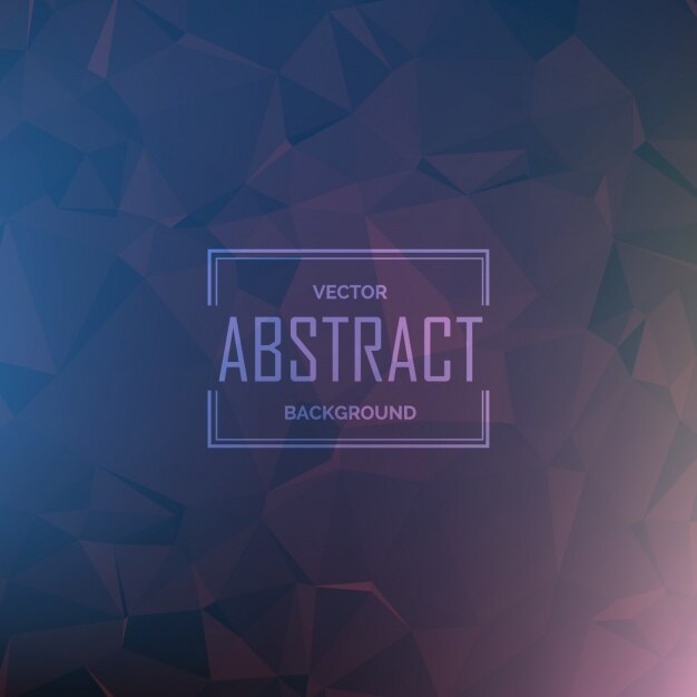 Polygonal background design