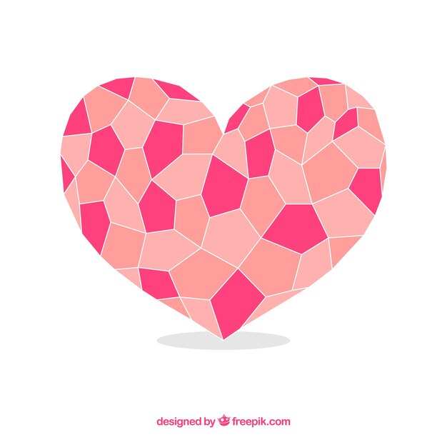 Polygonal heart 