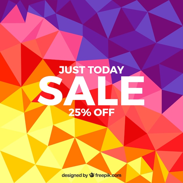 Polygonal sale design