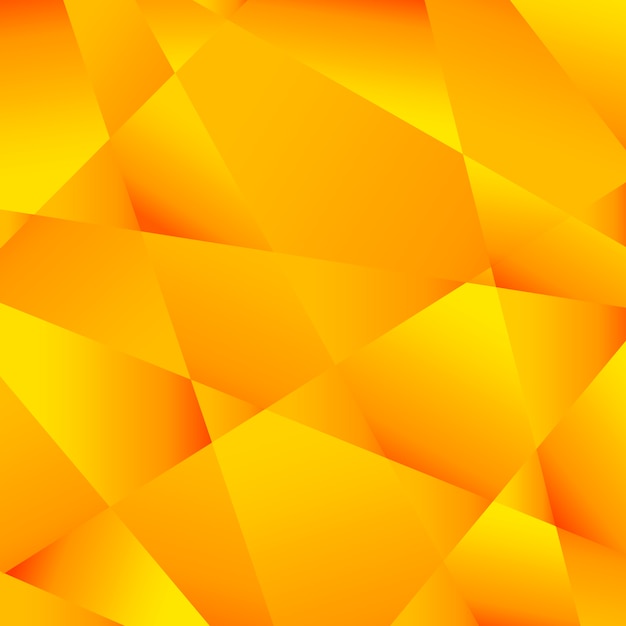 Polygonal yellow background