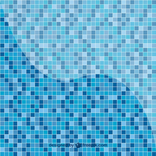 Free Vector pool tile pattern