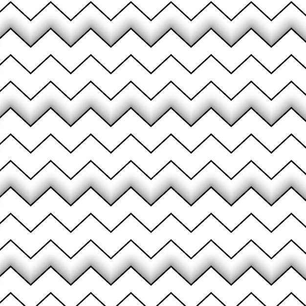 Free vector pop art style chevron black lines pattern background