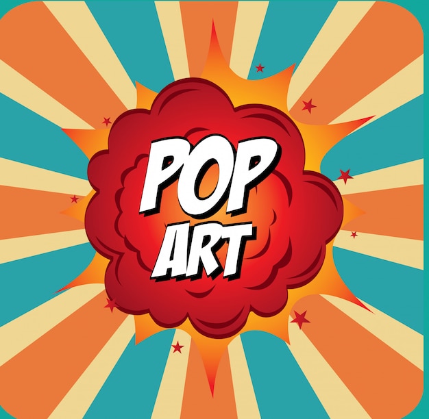 Free vector pop art