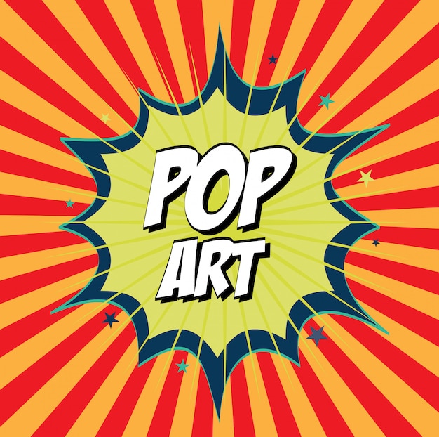 Free vector pop art