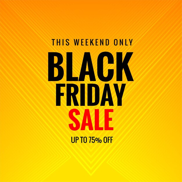 Poster sale of black friday card background