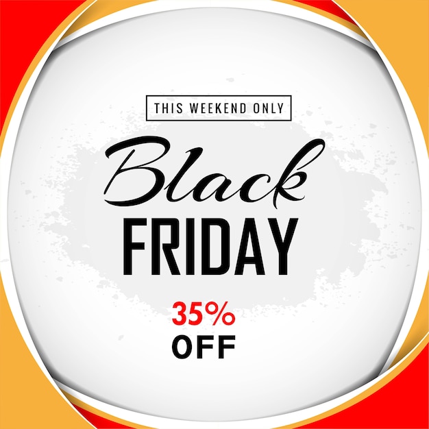 Poster sale black friday for wave background