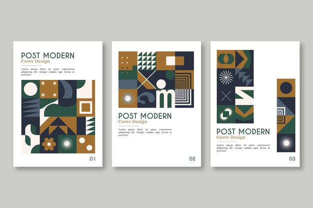 Postmodern business cover collection