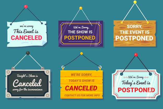 Postponed sign collection