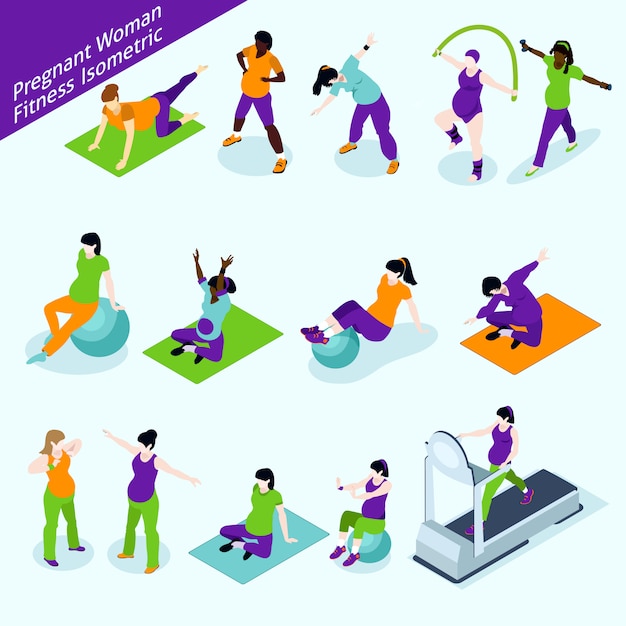 Pregnant Women Fitness Isometric Set