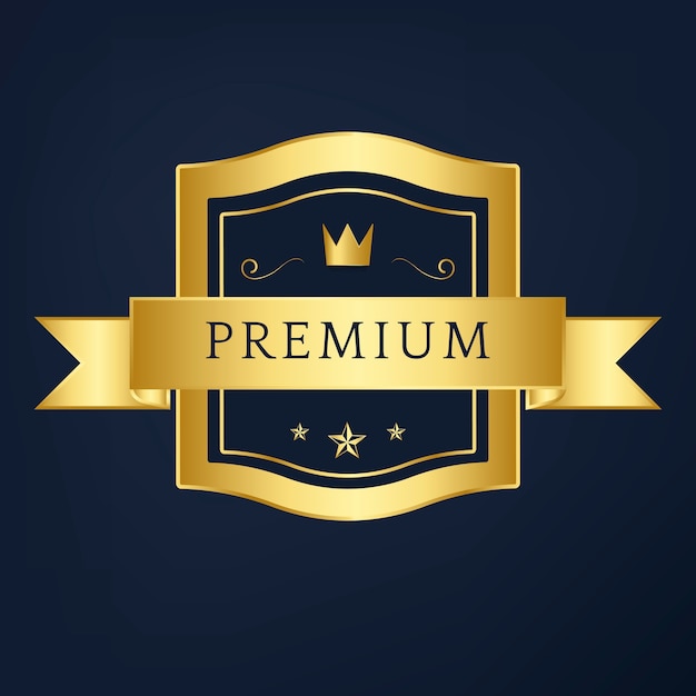 Free vector premium collection badge design vector