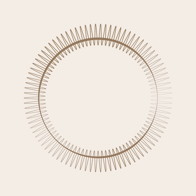 Free Vector premium ornament round design