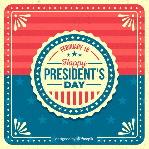 President's day background