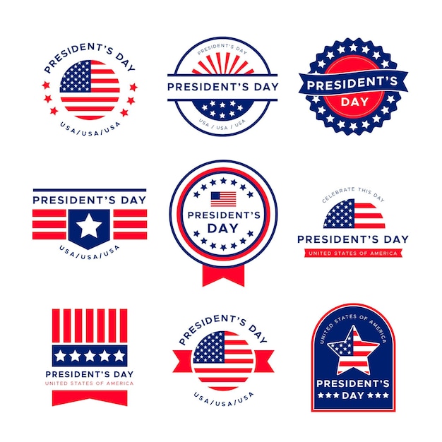 President's day event labels