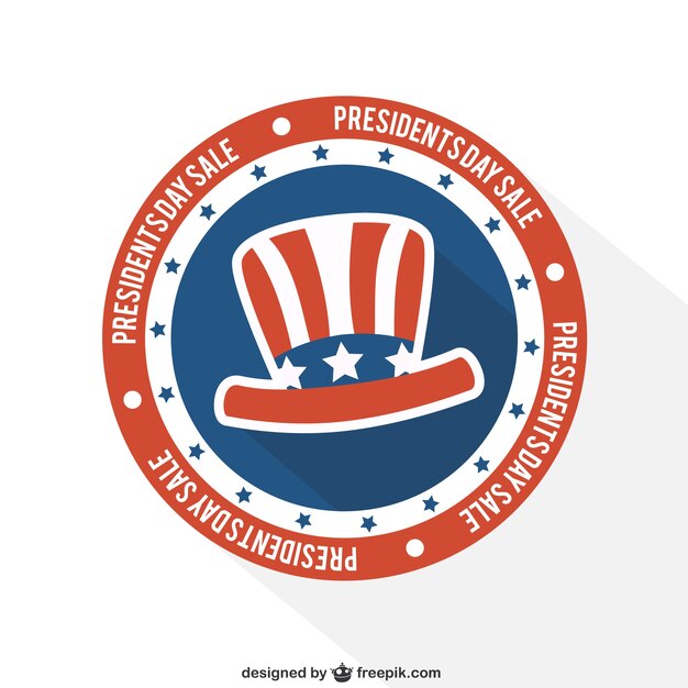 Presidents day sale badge