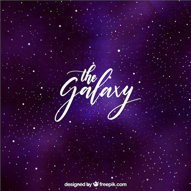 Pretty galaxy background