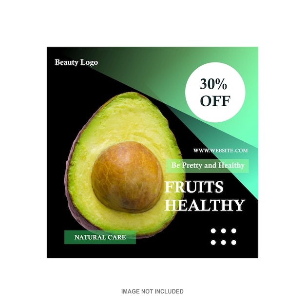 Free Vector a product for a fruit and healthy product