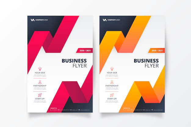 Professional Business Flyer Template Collection