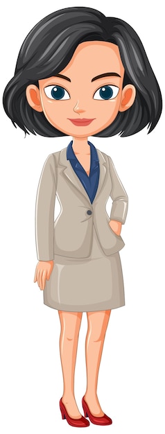 Free Vector professional woman in business attire