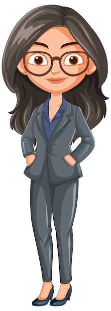 Free Vector professional woman in business attire