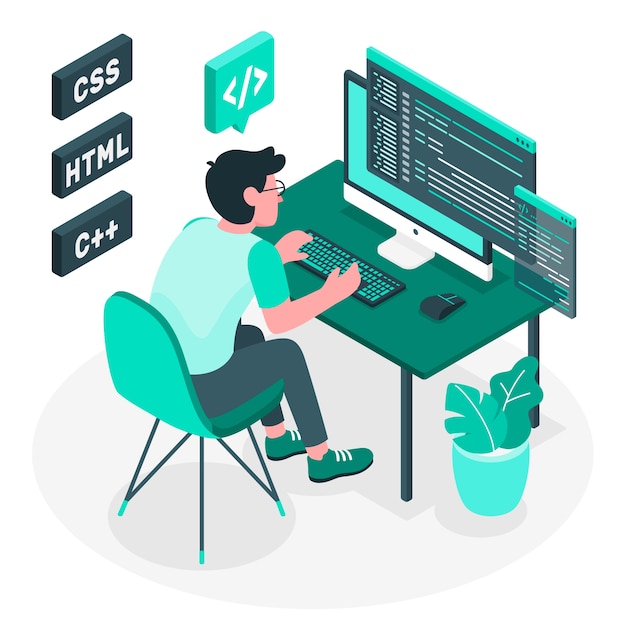 Programming concept illustration