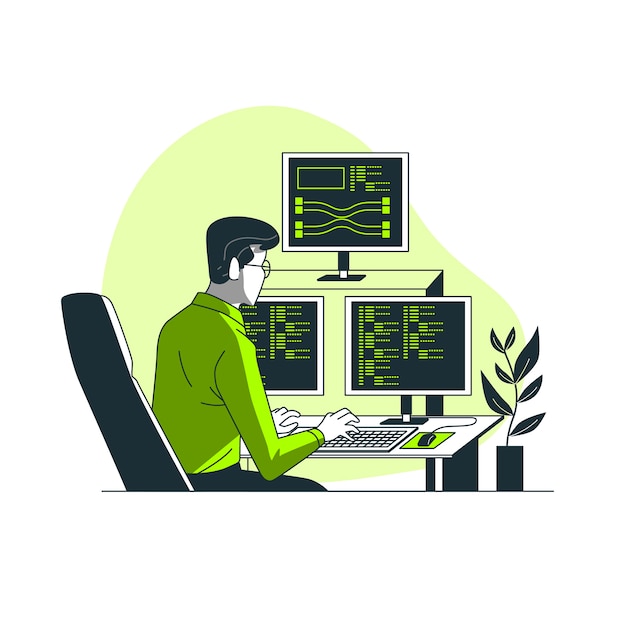 Programming concept illustration