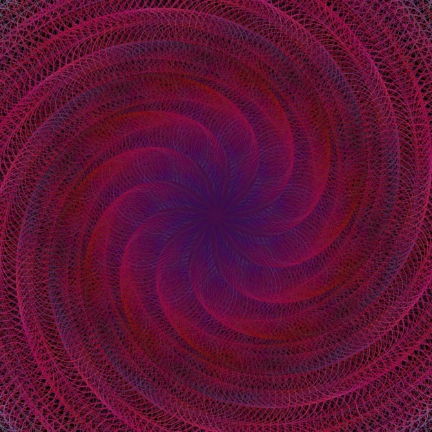 Free Vector psychedelic dark red background with a spiral