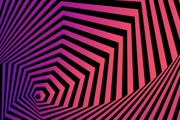 Free vector psychedelic illusion background