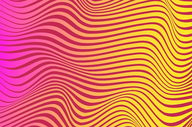 Psychedelic optical illusion background style