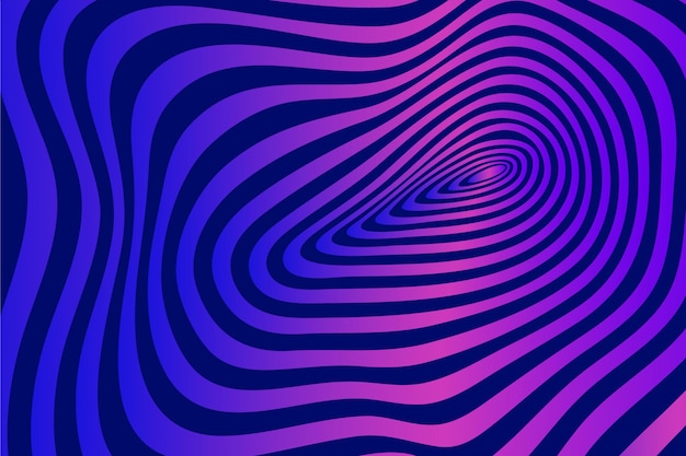 Psychedelic optical illusion background theme