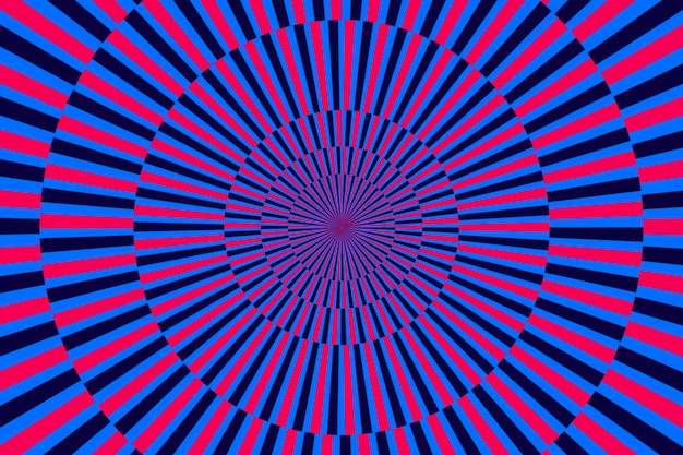 Free vector psychedelic optical illusion background