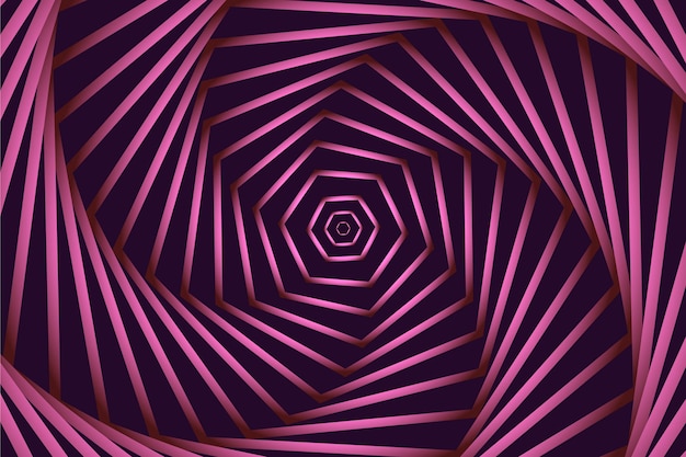 Psychedelic optical illusion background