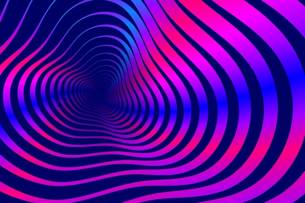 Psychedelic optical illusion background