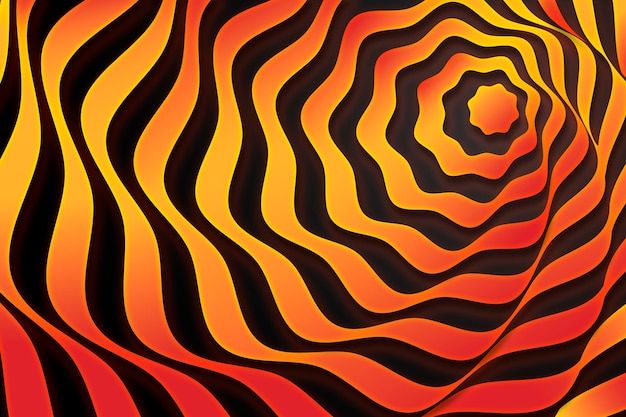 Free vector psychedelic optical illusion background