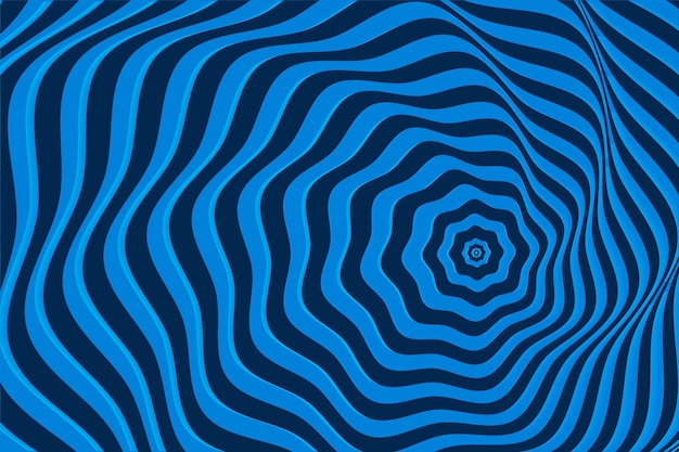 Psychedelic optical illusion background