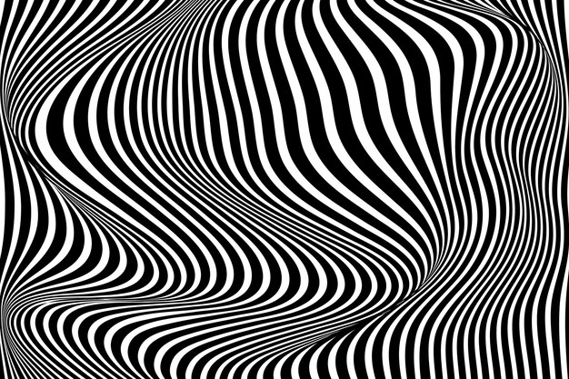 Psychedelic optical illusion background