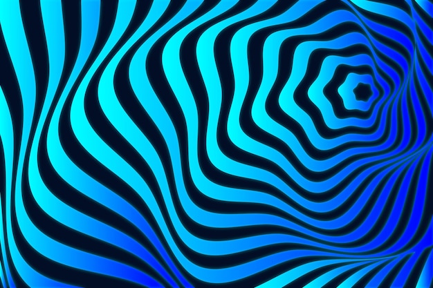 Psychedelic optical illusion background