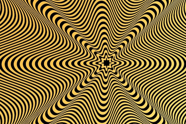 Free vector psychedelic optical illusion background