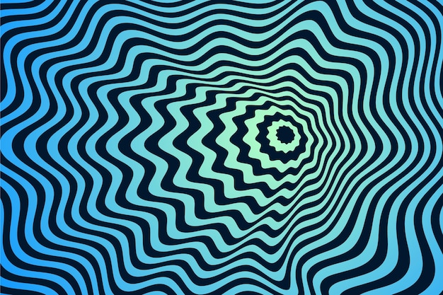 Psychedelic optical illusion background