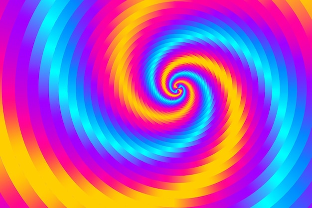 Free Vector psychedelic optical illusion background