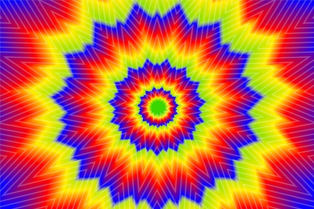 Psychedelic optical illusion background