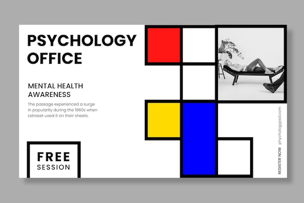 Psychology office template banner