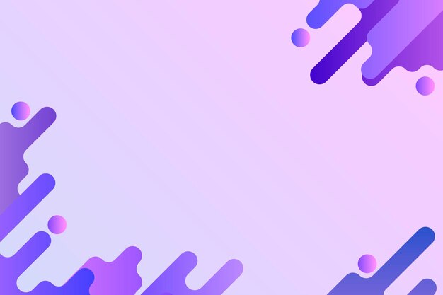 Purple fluid background frame