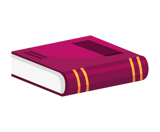 Free Vector purple text book closed icon