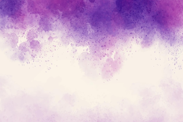 Free Vector purple watercolor abstract background