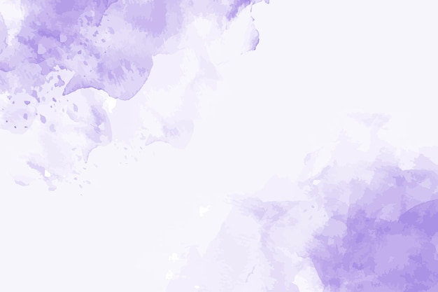 Free vector purple watercolour background corners