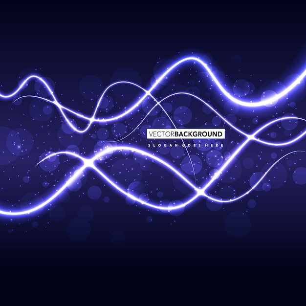 Free vector purple wavy abstract background