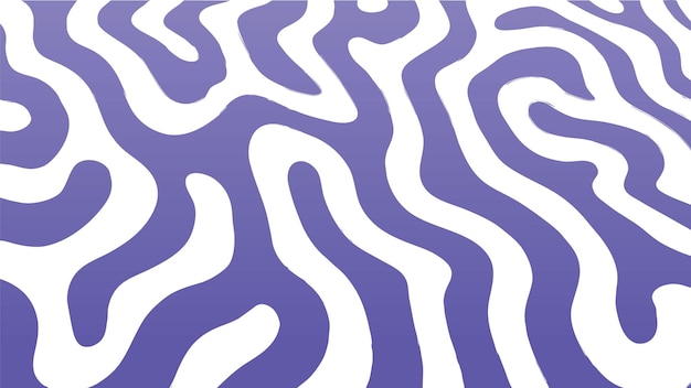 Free Vector purple wavy lines pattern