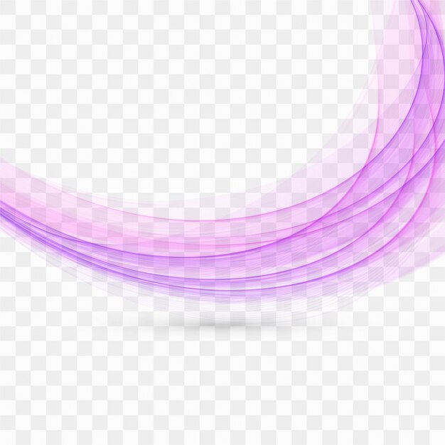 Purple wavy shapes